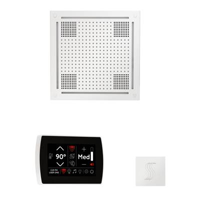 ThermaSol WHSTPSS-WHT - The Wellness Hydrovive Steam Package With Signatouch Square