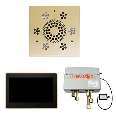ThermaSol WSP10S-PB - The Wellness Shower Package With 10'' Thermatouch Square
