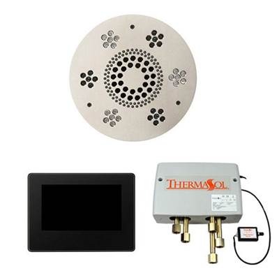 ThermaSol WSP7R-BN - The Wellness Shower Package With 7'' Thermatouch Round