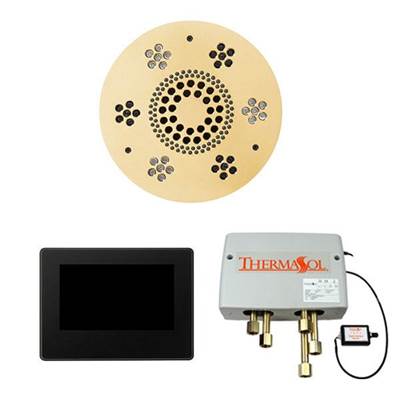 ThermaSol WSP7R-PG - The Wellness Shower Package With 7'' Thermatouch Round