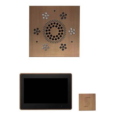 ThermaSol WSTP10S-ORB - The Wellness Steam Package With 10'' Thermatouch Square