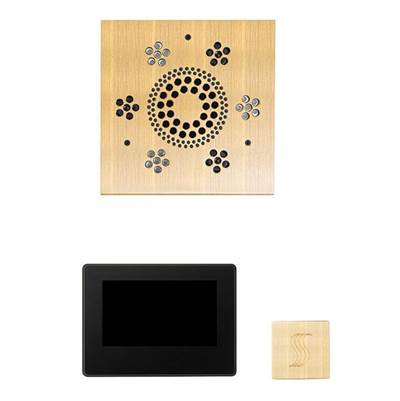 ThermaSol WSTP7S-AB - The Wellness Steam Package With 7'' Thermatouch Square