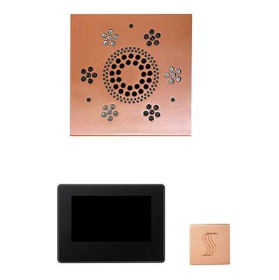 ThermaSol WSTP7S-COP - The Wellness Steam Package With 7'' Thermatouch Square