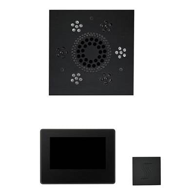 ThermaSol WSTP7S-MB - The Wellness Steam Package With 7'' Thermatouch Square