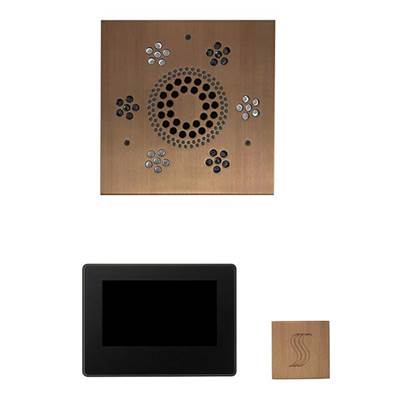 ThermaSol WSTP7S-ORB - The Wellness Steam Package With 7'' Thermatouch Square