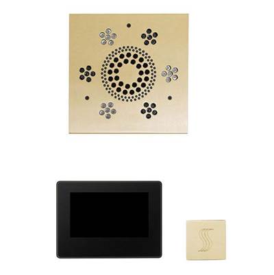 ThermaSol WSTP7S-PB - The Wellness Steam Package With 7'' Thermatouch Square