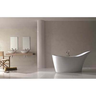 Victoria + Albert AML-N-SW-OF - Amalfi 64" x 32" Freestanding Soaking Bathtub With Void