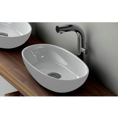 Victoria + Albert VB-BAR48M-SM-NO - Barcelona 19" x 12" Oval Vessel Lavatory Sink