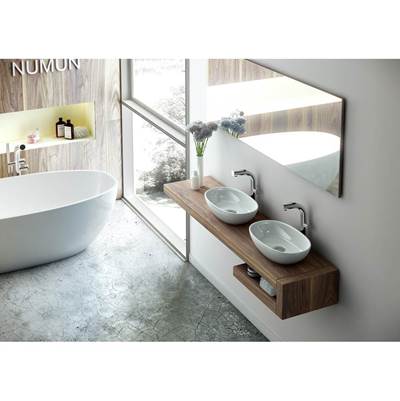 Victoria + Albert VB-BAR-48-NO - Barcelona 19" x 12" Oval Vessel Lavatory Sink