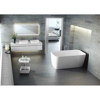 Victoria + Albert EDG-N-SW-OF - Edge 59" x 32" Freestanding Soaking Bathtub With Void