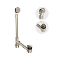Victoria + Albert K-50-BN - Freestanding Victoria + Albert® Bathtub Drain For Above-Floor Installation Box