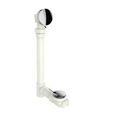 Victoria + Albert K-61PVC-PC - Freestanding Bathtub Overflow and Drain For Above-Floor Installation Box