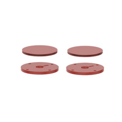 Vogt MRC07.CN - Vogt Mond Colour Accents For 8'' C.C. Faucet And 2/3-Way Valve With Moon Handles Cn