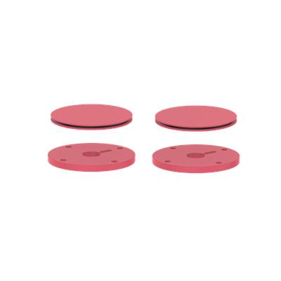 Vogt MRC07.FP - Vogt Mond Colour Accents For 8'' C.C. Faucet And 2/3-Way Valve With Moon Handles Fp