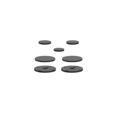 Vogt MRC14.MB - Vogt Mond Colour Accents For 2/3-Way Shower Set With Moon Handles Mb