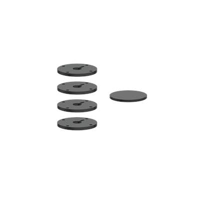 Vogt MRC19.MB - Vogt Mond Colour Accents For High-Flow Valve With 3 Stops And Cross/Crescent Handles Mb