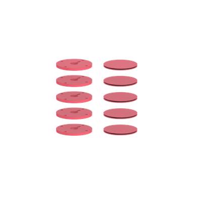 Vogt MRC20.FP - Vogt Mond Colour Accents For High-Flow Valve With 4 Stops And Moon Handles Fp