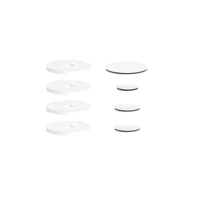 Vogt MRC25.MW - Vogt Mond Accent Pieces For 3/4'' Shower Set With Cross/Crescent Handles Mw