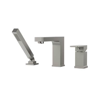 Aquabrass Xpress ABFB86013BNVD - 86013 Madison 3Pc Deck Tub Filler With Handshower