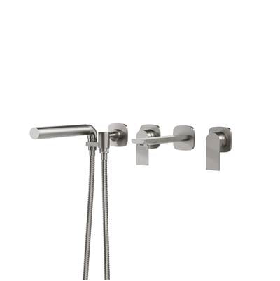 Aquabrass Xpress ABFCTMR04BNVD - Tmr04 Tmr Plus Wallmount Tub Filler With Handshower