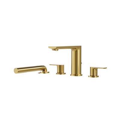 Aquabrass Xpress ABFBTMR18SUVD - Tmr18 Tmr Plus 4Pcs Deck Tub Fill With Handshower