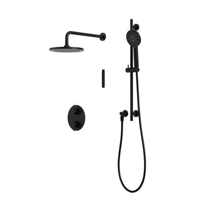 Aquabrass Xpress ABSZXPRK01GEBK - Xprk01G Thermo Shower Kit - 2-Way Non Shared