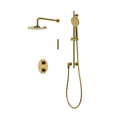 Aquabrass Xpress ABSZXPRK01SUVD - Xprk01 Thermo Shower Kit - 2-Way Shared