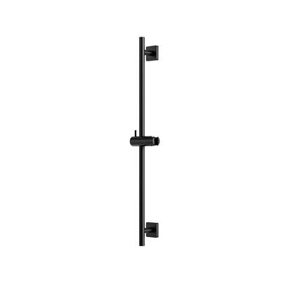 Aquabrass Xpress ABSCXPS86EBK - Xps86 Round Shower Rail Only With Slider - Square Flange