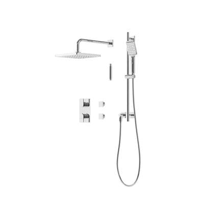Aquabrass Xpress ABSZXPSK01PC - Xpsk01 Thermo Shower Kit - 2-Way Shared