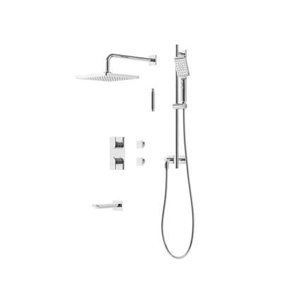Aquabrass Xpress ABSZXPSK02PC - Xpsk02 Thermo Shower Kit - 3-Way Shared