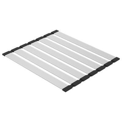 Zomodo CNC3844R-BR - Thick Stainless Steel Roll-Out Drying Mat - Brushed Ss