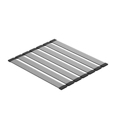 Zomodo CNC3844R-SX - Thick Stainless Steel Roll-Out Drying Mat - Platinum Sonix