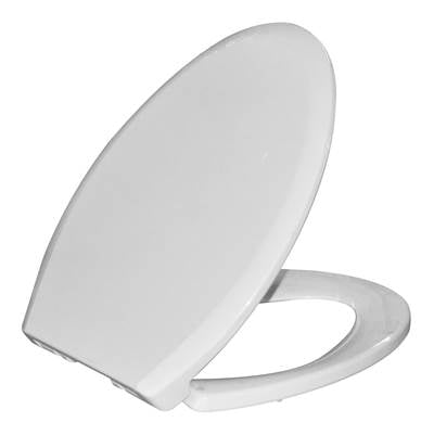 Icera S-242.01- Polypropylene Seat El Silent Close Quick-Release White - FaucetExpress.ca