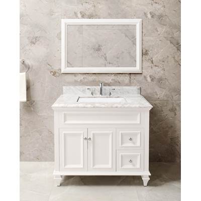 Icera 2402.361.01- Presley 36-In Mirror, White