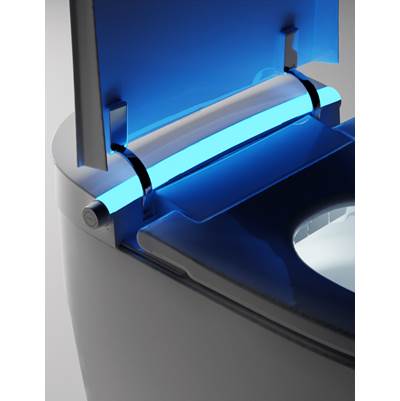 StudioLux SLi5400- Tankless Intelligent Bidet Toilet W/Auto Open Seat & Multi Color Light Strip