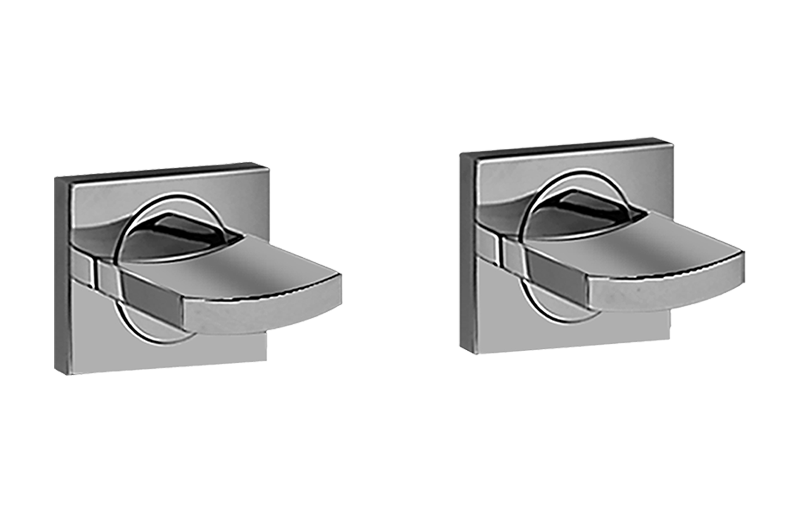 Graff C14U-BS-BK - Floor-Mounted Tub Filler Handle Set - Wall-Mounted