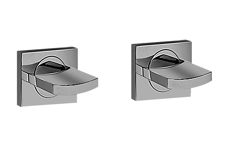 Graff C14U-WS-AU - Widespread Lavatory Faucet Handle Set - Wall-Mounted