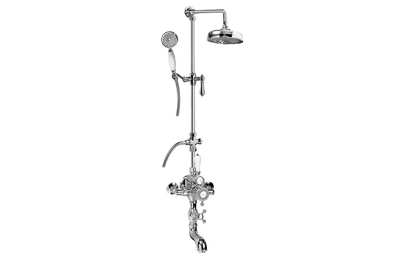 Graff CD4.01-LM34S-AU - Exposed Thermostatic Tub And Shower System W/Handshower (Rough And Trim)