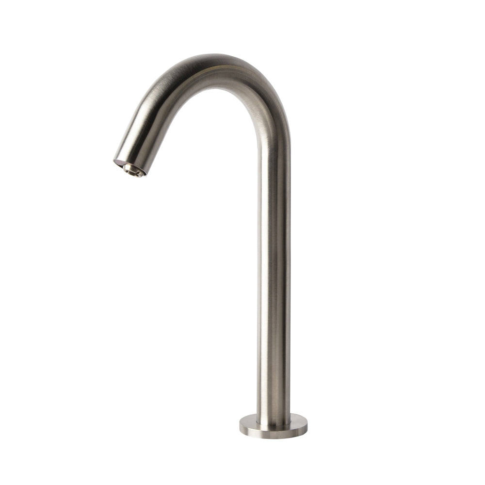 Lacava - Electronic Bathroom Sink Faucet For Cold Or Premixed Water. Recommended Mixing Valves Sold Separately: Ex20A Or Ex25A. Spout: 7 1/4", Diam: 2 3/8".