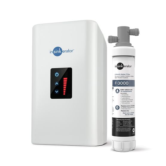 Insinkerator HWT300-F3000S- Digital High-Performance Instant Hot Water Tank with F3000S Filtration System