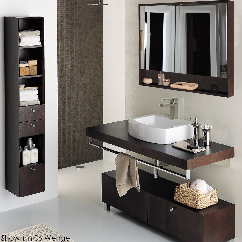Lacava - Countertop-Mounted Metal Double Towel Bar, 29"W, 1"D, 5"H