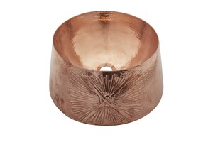 Thompson Traders - BRV-1316RG - Stella 5 in. 1-Bowl Vessel Lavatory Sink in Rose Gold - FaucetExpress.ca