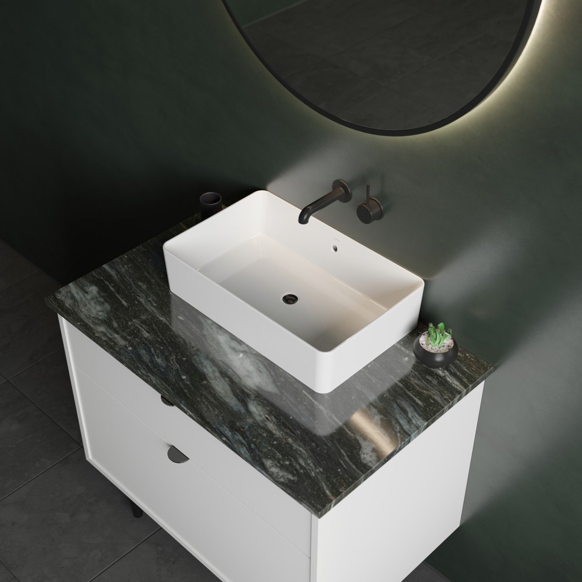 Cheviot 1291-WH- NUO 2 Vessel Sink - FaucetExpress.ca