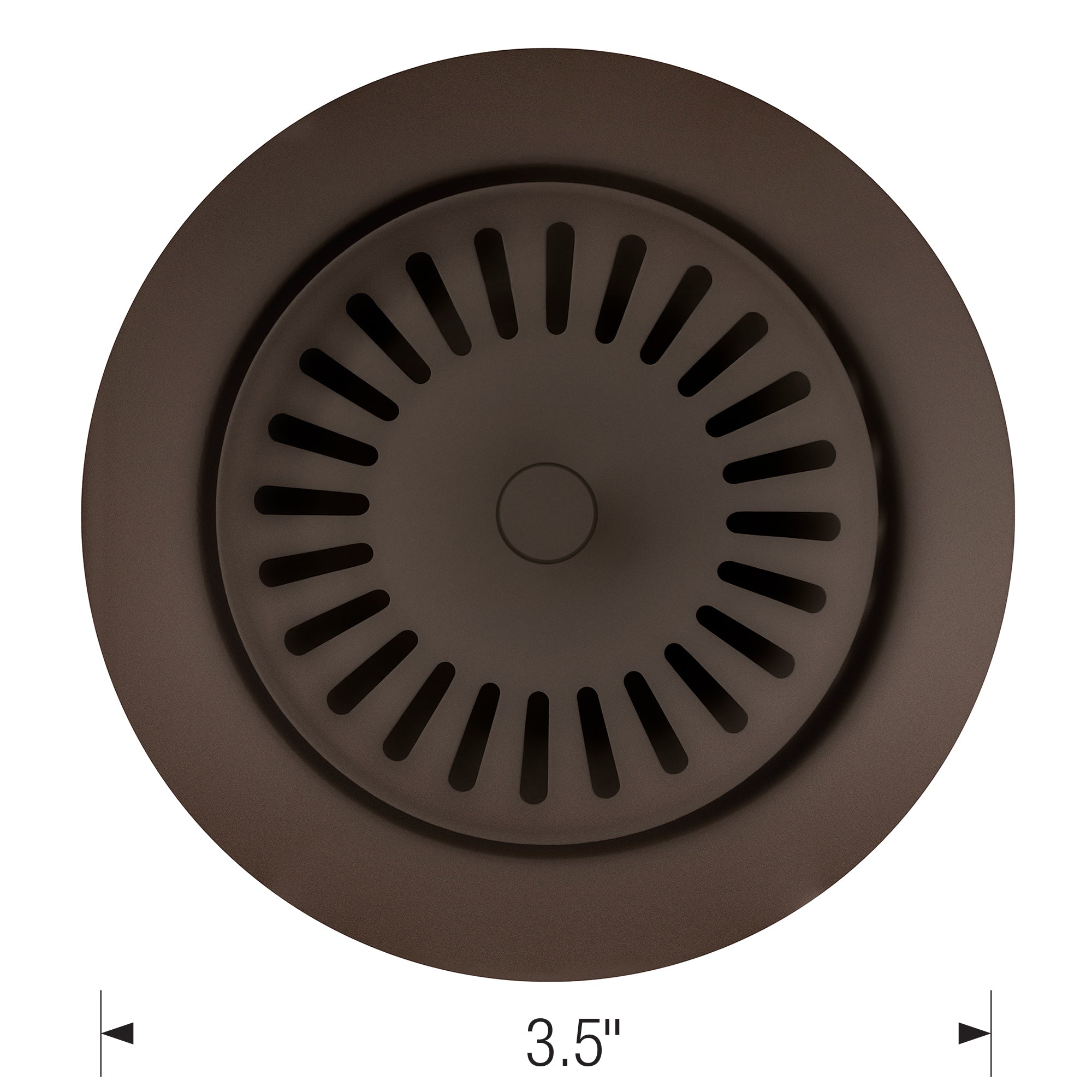 Blanco 240330- Colour-coordinated Metal Waste Flange, Café - FaucetExpress.ca