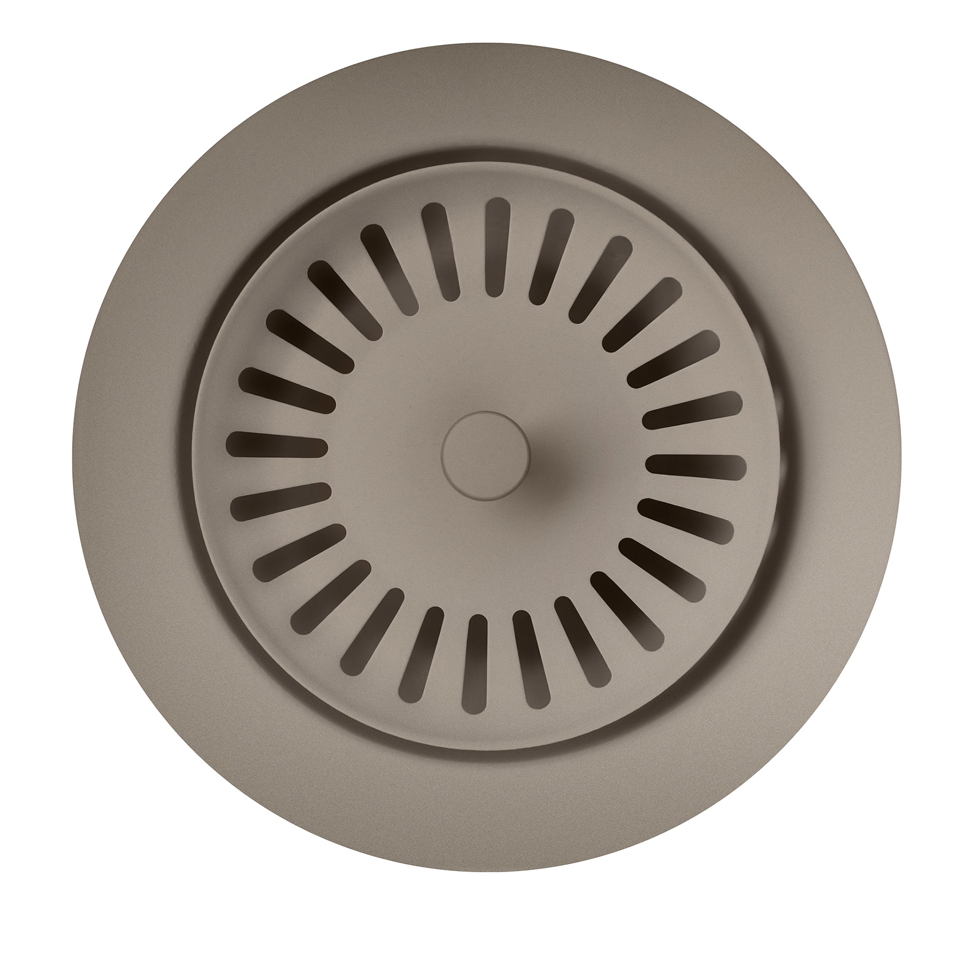 Blanco 240332- Colour-coordinated Metal Waste Flange, Truffle - FaucetExpress.ca