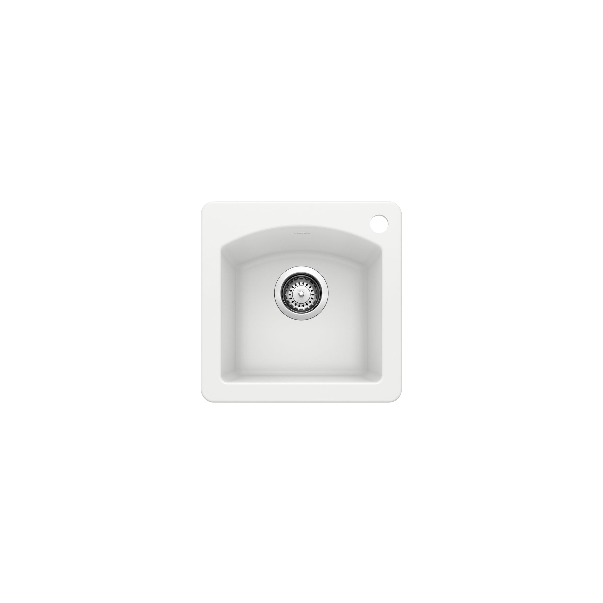 Blanco 400032- DIAMOND Mini Drop-in Bar/Prep Sink, SILGRANIT®, White - FaucetExpress.ca