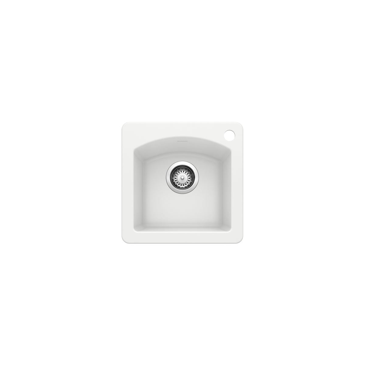 Blanco 400032- DIAMOND Mini Drop-in Bar/Prep Sink, SILGRANIT®, White - FaucetExpress.ca