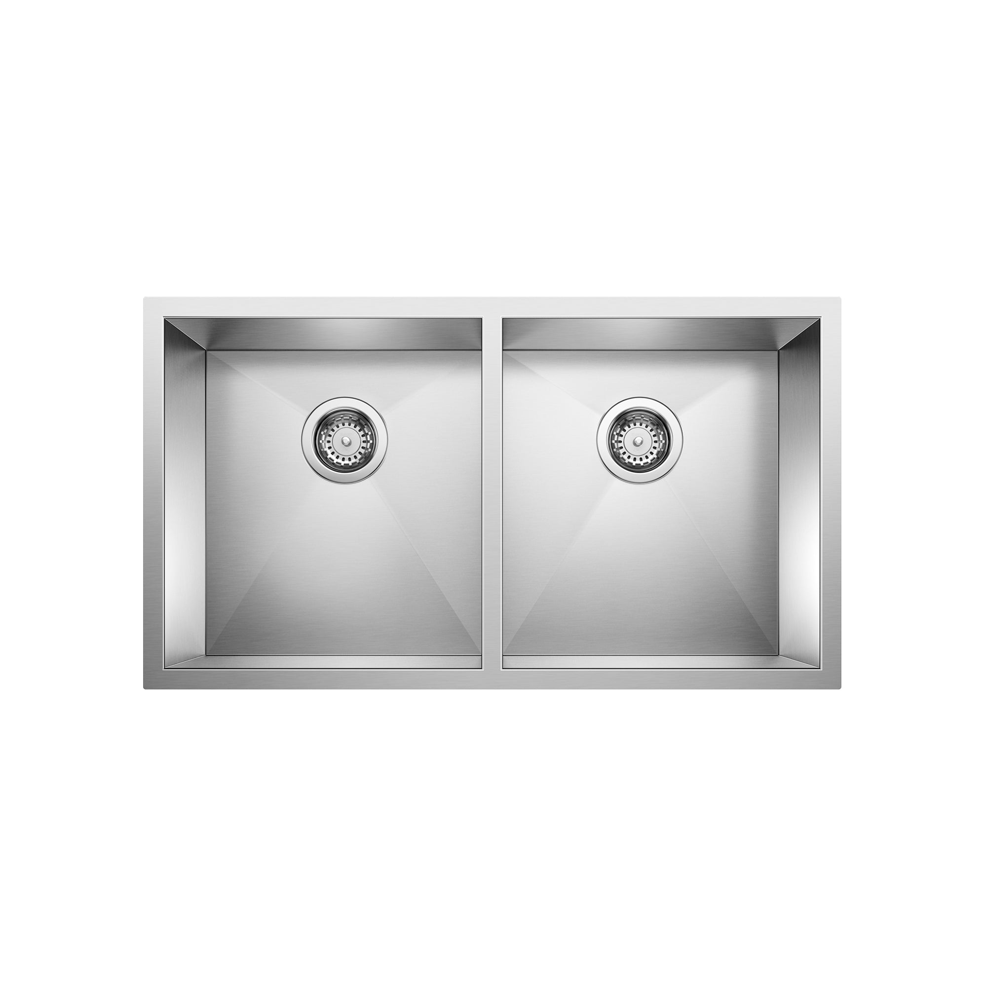 Blanco 400399- PRECISION U 2 Undermount Sink, STEELART® Stainless Steel - FaucetExpress.ca