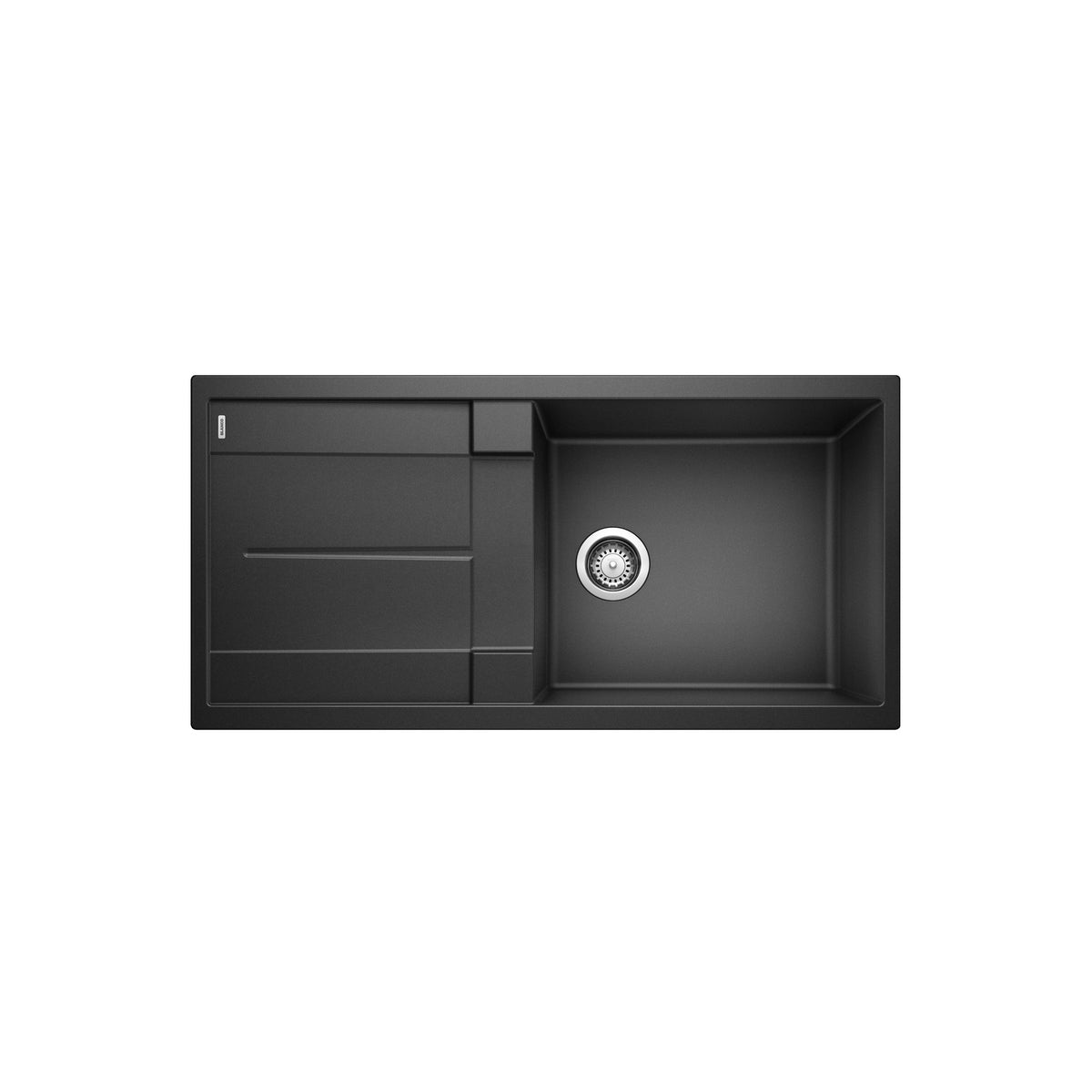 Blanco 401045- METRA X Drop-in Kitchen Sink, SILGRANIT®, Anthracite - FaucetExpress.ca