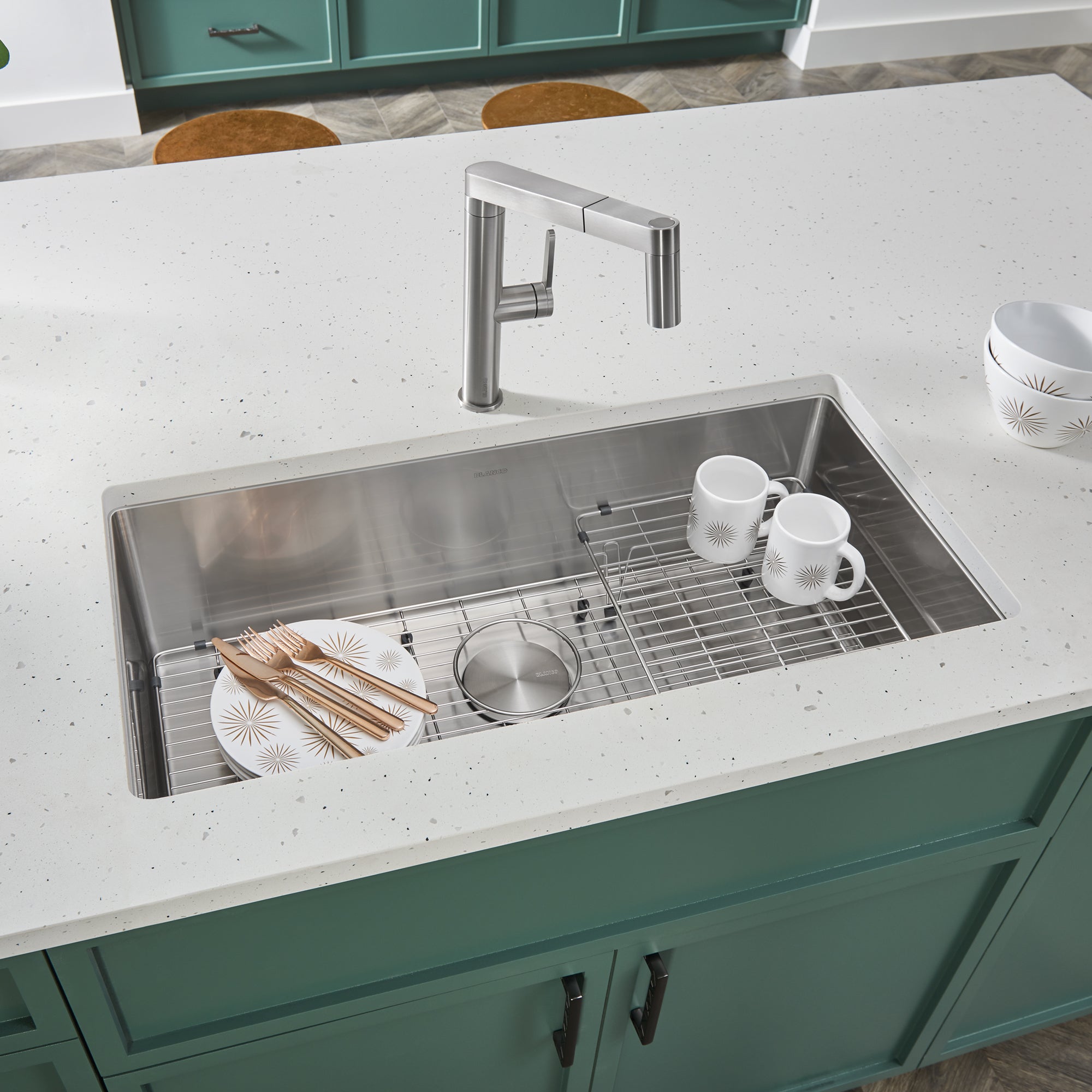 Blanco 401518- QUATRUS R15 U Super Single Undermount Sink